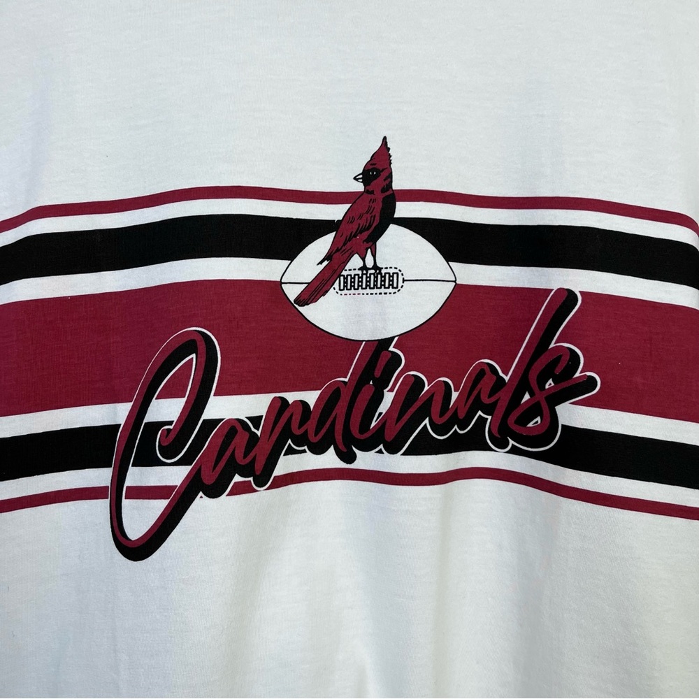 Wear By Erin Andrews • Arizona Cardinals Front Tie Retro Shirt - Picture 5 of 10